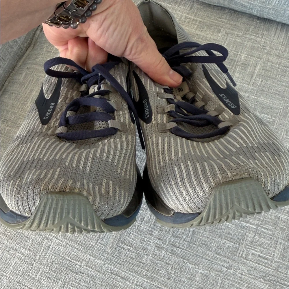 Brooks Sneakers Ricochet 2 'Grey Blue' Running Sneakers Men's Size 8